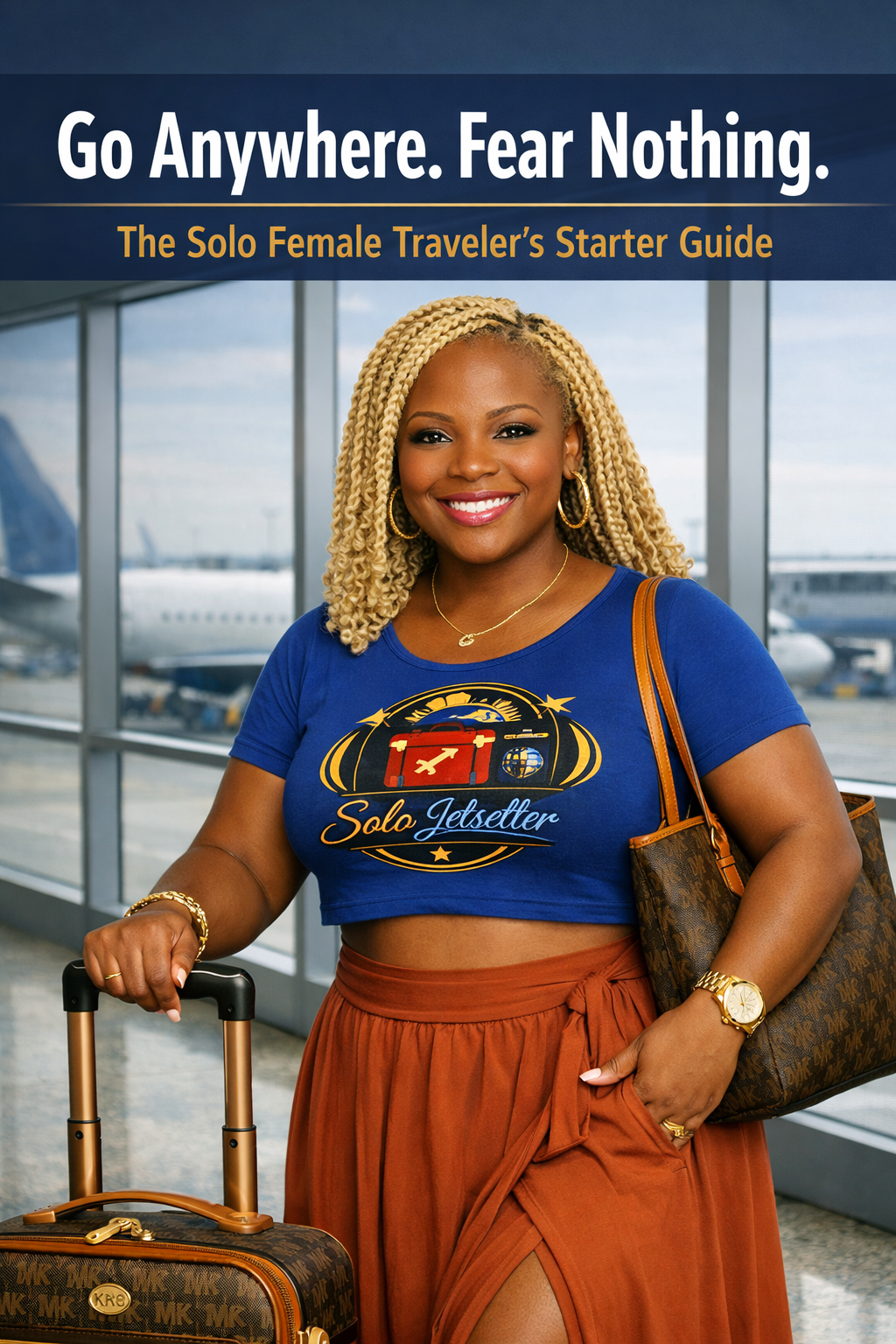 Go Anywhere. Fear Nothing. The Solo Female Travel Guide for Women Who Book First and Figure It Out Later